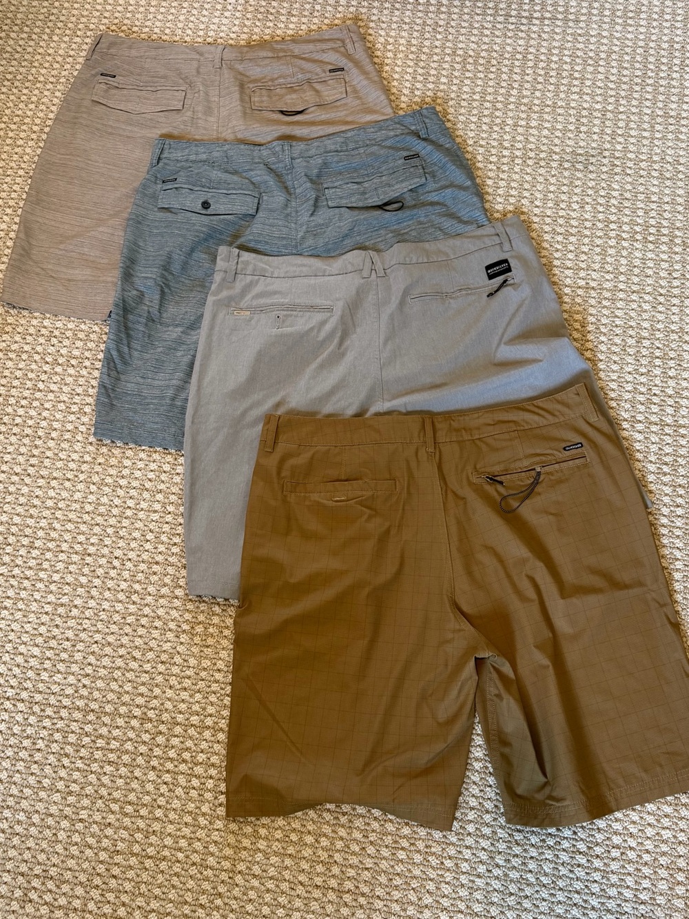 Quicksilver - 4 Pair $39 Men's Amphibian Shorts. Size 40 / 22” in Length - Picture 4 of 11